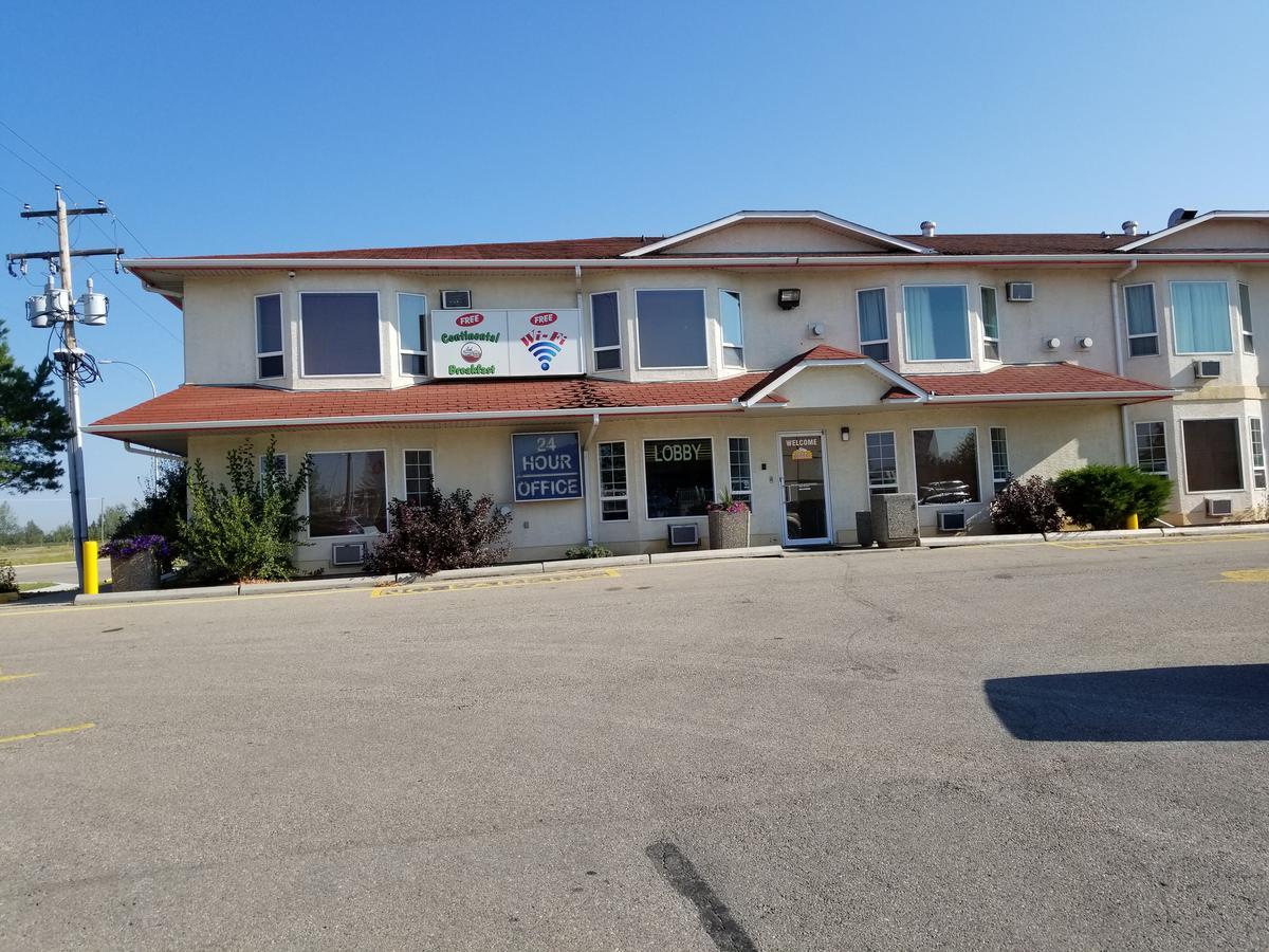 Western Budget Motel West Red Deer Exteriör bild